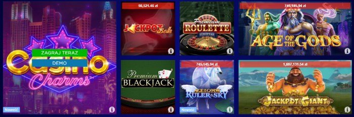 Gry hazardowe w total Casino